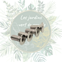 Vis pour tête OREGON JetFit 111111 - Lot de 4