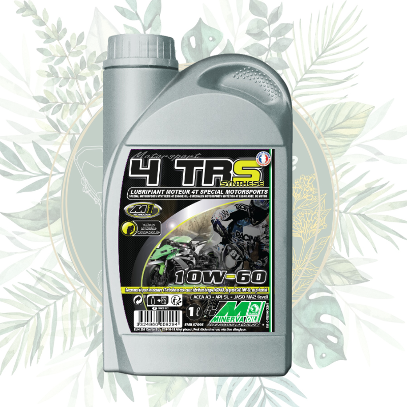 Huile moteur 4 temps moto/quad 10W60 1L