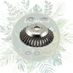 Brosse de désherbage métallique