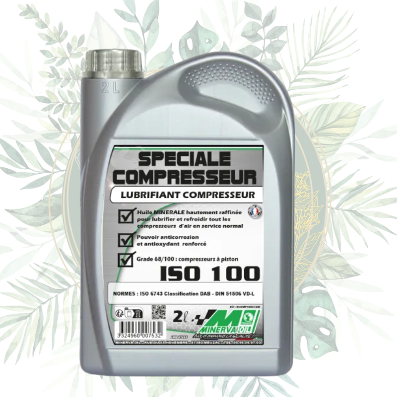 Huile spéciale compresseur