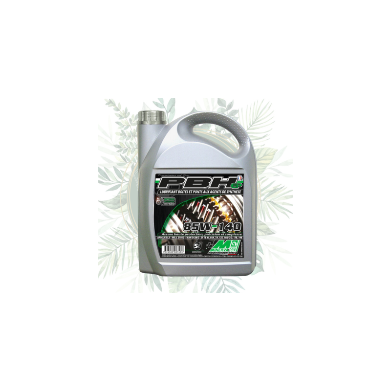 Huile extrême-pression PBH EP 85W-140 | MINERVA | Matériel TP - Agri