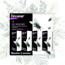 Rubans collants mouches et insectes