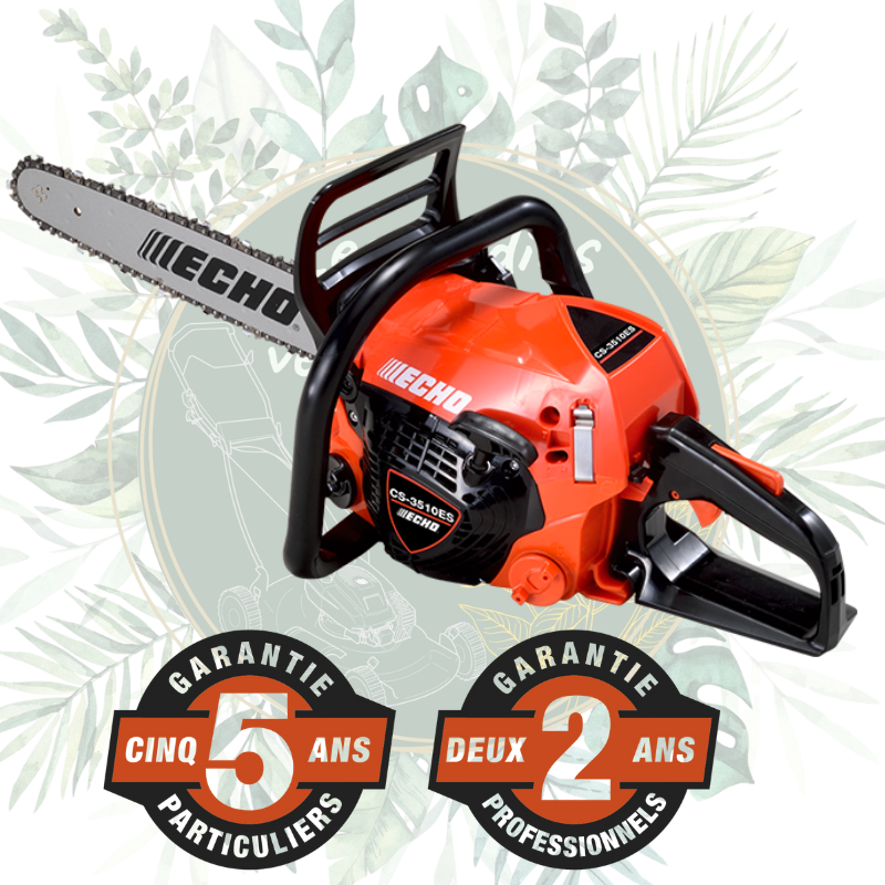 Tronçonneuse ECHO CS3510ES | Guide 35cm | Légère, compacte, puissante