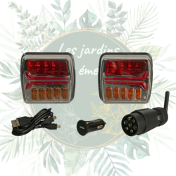 Jeu de feux LED sans fil 12V magnétique