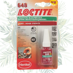 Frein filet fort Loctite vert - Fixation haute résistance métal - 5 ml
