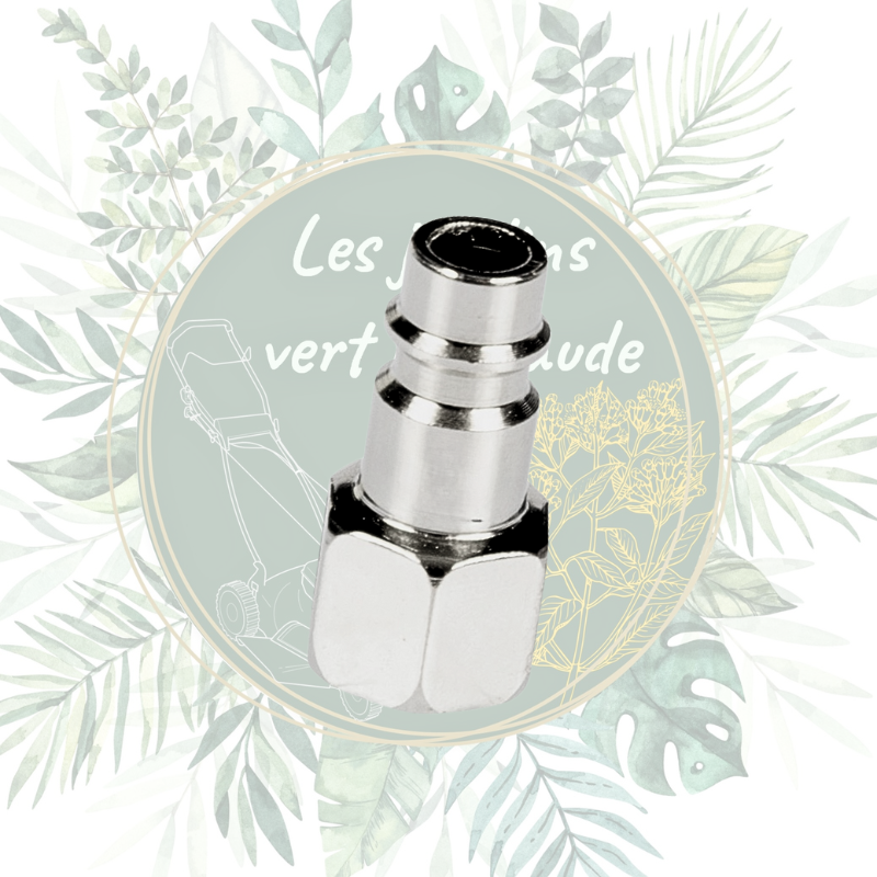 Embout rapide pneumatique standard D femelle 1/4"