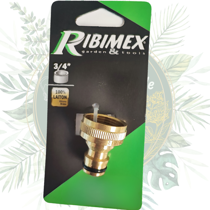 Nez de robinet en laiton 3/4"