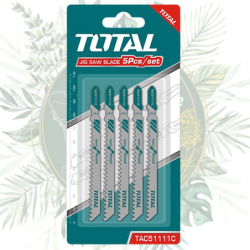 Lot de 5 lames de scie bois 74 mm - Pour scie sauteuse