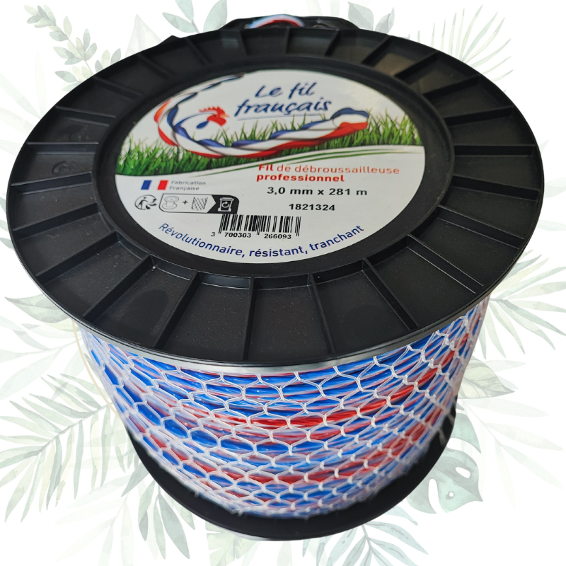 Fil de coupe français Hélicoïdal 3mm - 281M