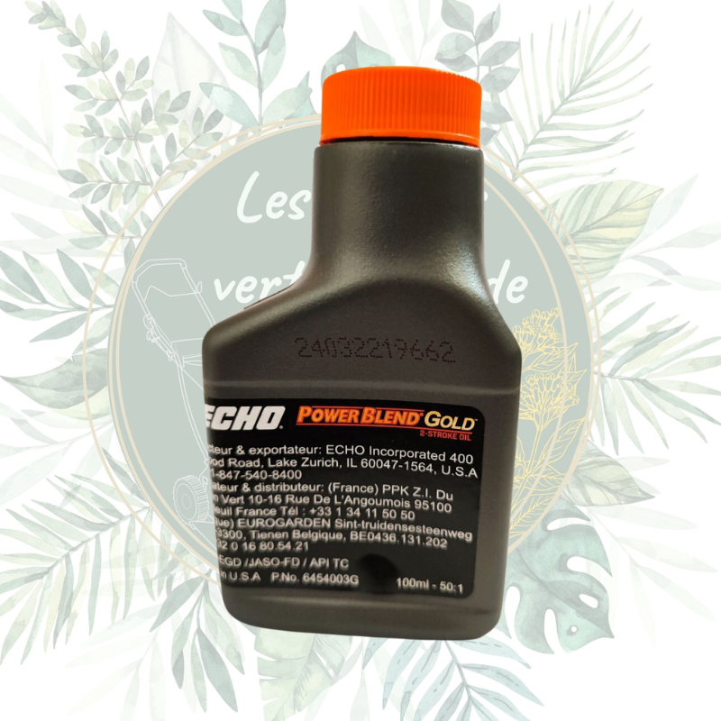 Dosette huile moteur 2 temps ECHO 100ml