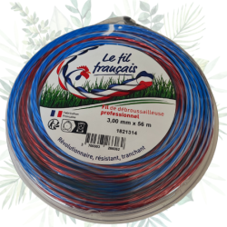 Fil de coupe français hélicoïdal 3mm - 56M