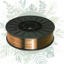 Fil plein acier G3Si1 / ER70S-6 Ø0,8 mm - Bobine 5 kg pour soudage MAG