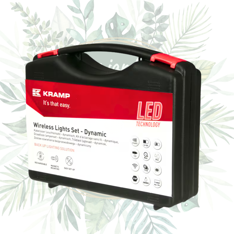 Jeu de feux LED sans fil 12V magnétique
