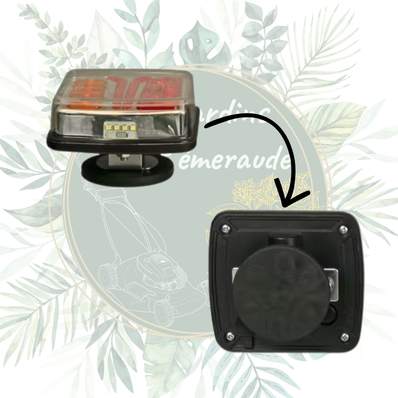 Jeu de feux LED sans fil 12V magnétique