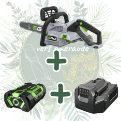 Pack tronçonneuse CS1400E + batterie 2.5Ah + chargeur