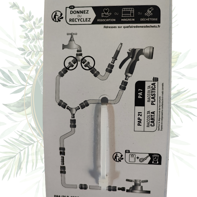 Nez de robinet en laiton 1/2" | Arrosage | Jardin | Qualité pro