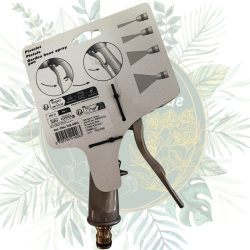 Pistolet d'arrosage métal/laiton jet réglable