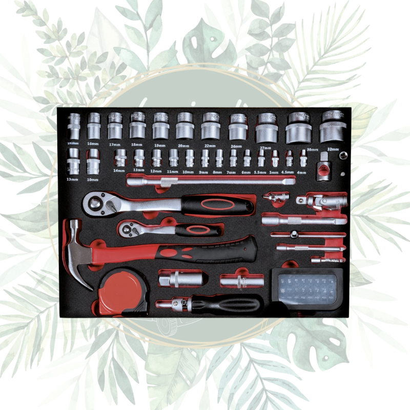 Valise d'outils sur roues - 356 pièces