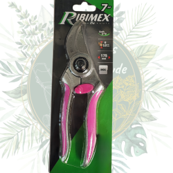 Sécateur de jardin inox fuchsia